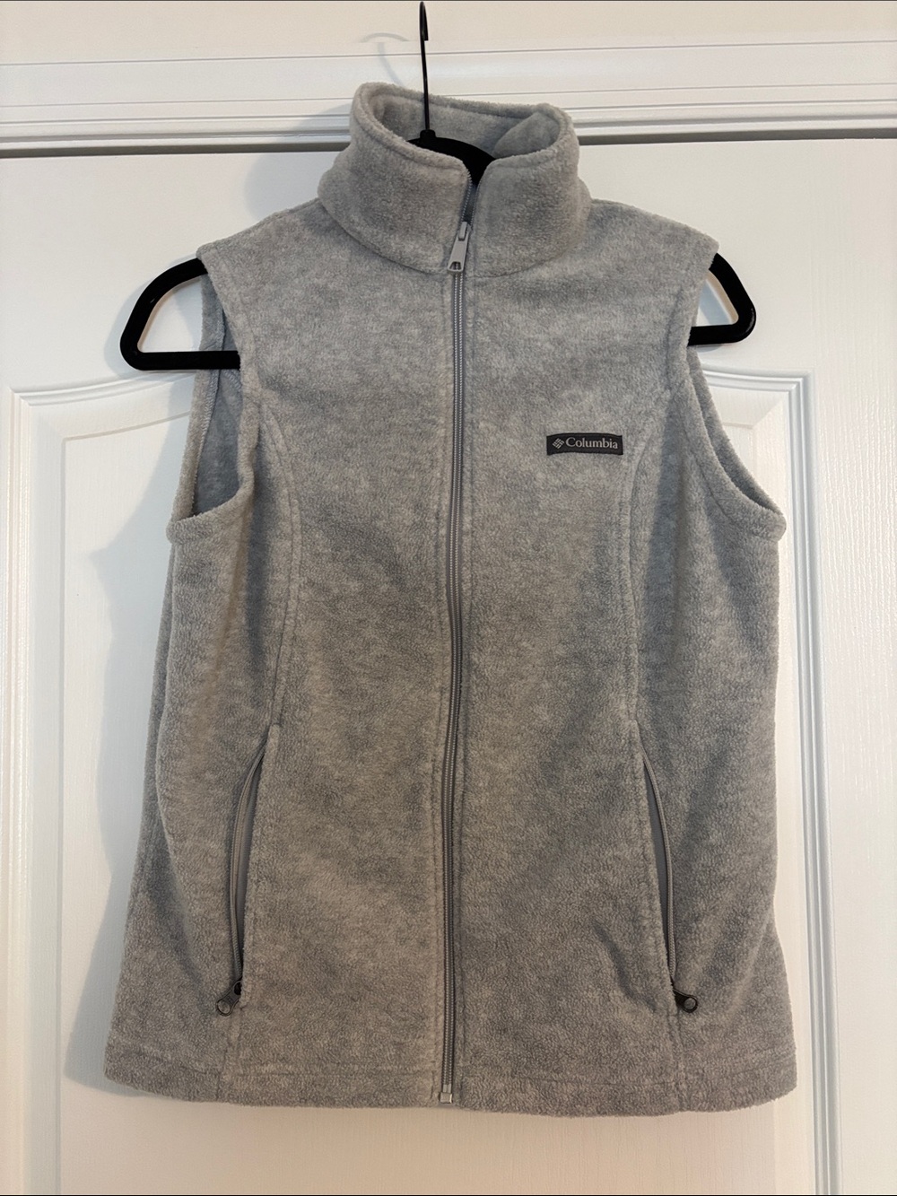Columbia Light Gray Women's Fleece Vest